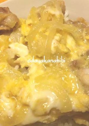 納豆のたれで親子丼♪-レシピのメイン写真