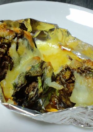 ふきのとうのチーズ焼き-レシピのメイン写真
