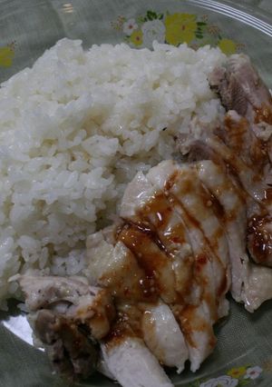 シンガポール チキンライス（海南鶏飯）-レシピのメイン写真