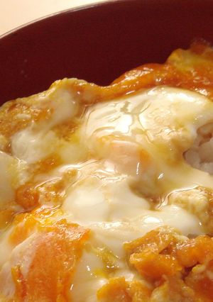 玉子丼（バター醤油味の卵かけご飯-レシピのメイン写真
