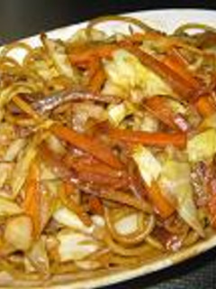 パスタで焼きそば-レシピのメイン写真