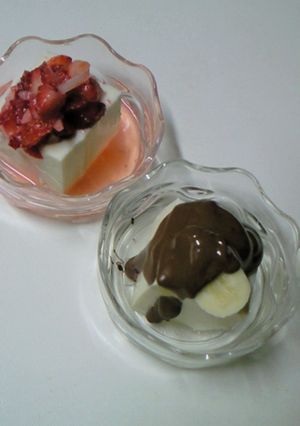 超簡単♪♪豆腐スイーツ-レシピのメイン写真