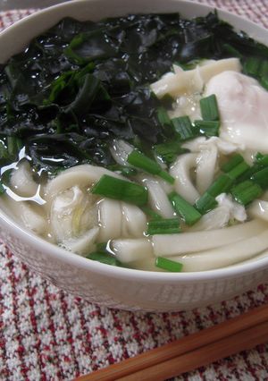 塩にんにく・お手軽うどん-レシピのメイン写真