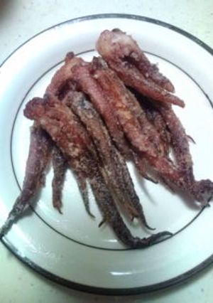 余ったイカの煮物☆揚げないイカの唐揚げ☆-レシピのメイン写真