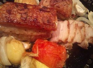 超簡単♪豚バラﾌﾞﾛｯｸのｵｰﾌﾞﾝ焼き-レシピのメイン写真
