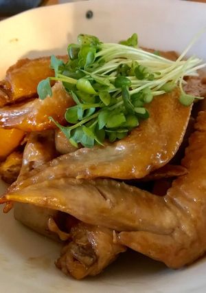 鶏手羽と里芋の煮物-レシピのメイン写真