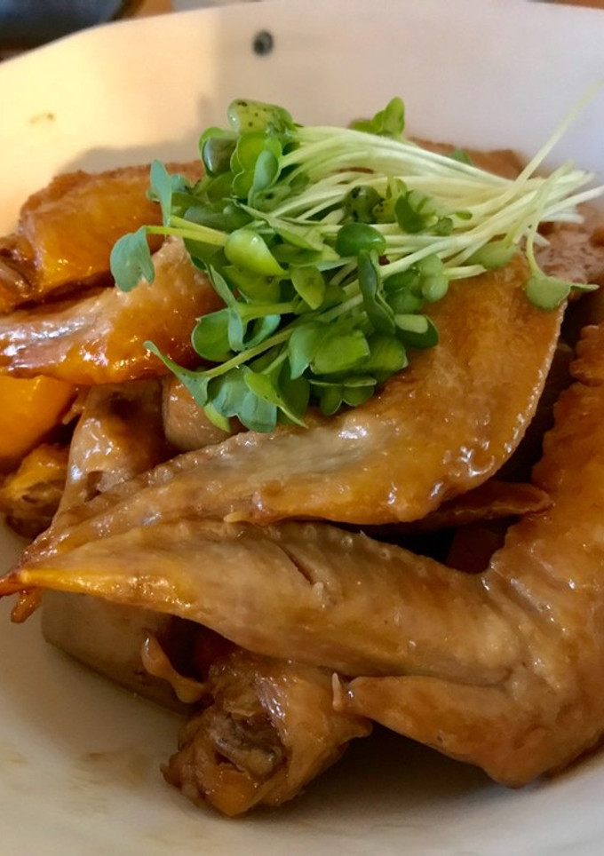 鶏手羽と里芋の煮物-レシピのメイン写真