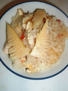 麺つゆで簡単炊き込み竹の子ご飯!-レシピのメイン写真