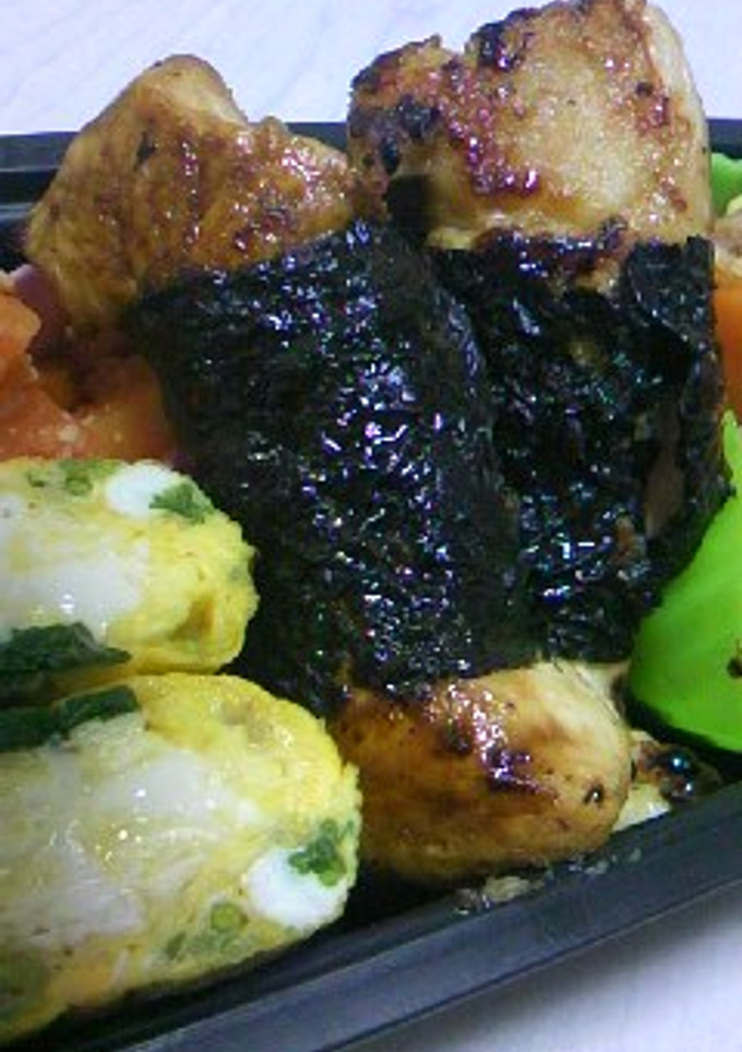 鶏の磯部焼き☆お弁当に-レシピのメイン写真