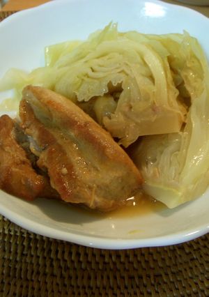 豚肉とキャベツの白ワイン煮　ビストロ風-レシピのメイン写真