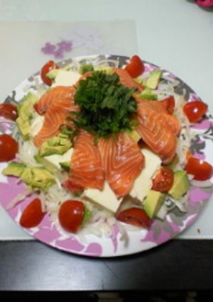 彩り鮮やか☆豆腐サラダっ☆-レシピのメイン写真