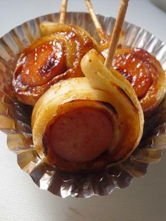 お弁当に♪ちくわウインナー巻き-レシピのメイン写真