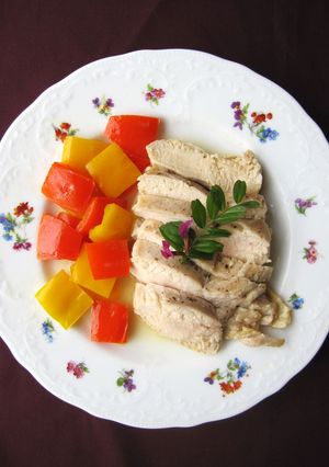 ✿ 鶏むね肉とカラーピーマンのソテー ✿-レシピのメイン写真