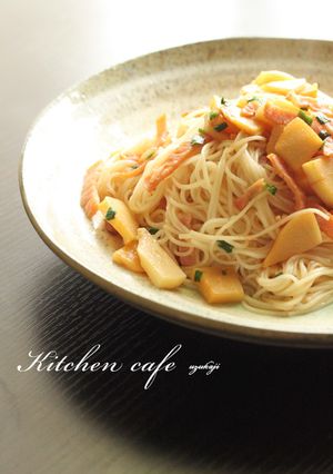 たけのことハムのそうめんチャンプルー-レシピのメイン写真