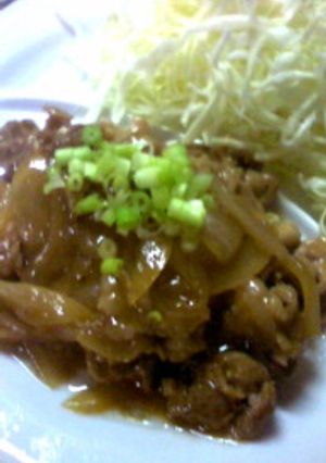 簡単!新玉ねぎと豚肉の甘酢炒め-レシピのメイン写真