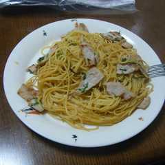 和風ごま醤油パスタ(´∀｀*)ｳﾌﾌ-レシピのメイン写真