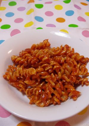 カリポリ♪キャラメル味のマカロニおやつ❤-レシピのメイン写真