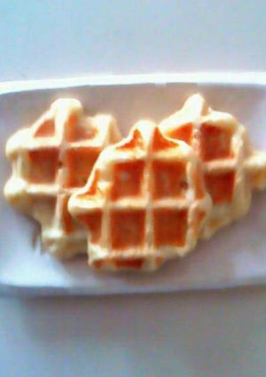 簡単!!豆腐で,もっちりワッフル★!!-レシピのメイン写真