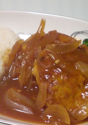 ☆フライパンde煮込みハンバーグ☆-レシピのメイン写真