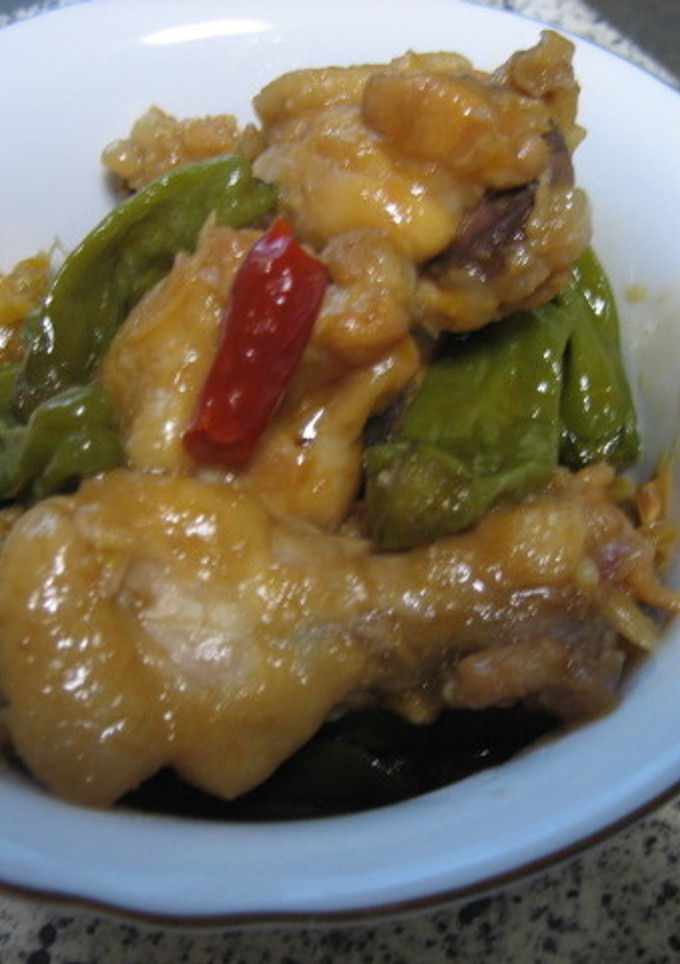 鶏手羽元とししとうのレモン煮-レシピのメイン写真