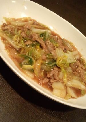 白菜トロトロ〜超ウマーい☆めんつゆ炒め♪-レシピのメイン写真