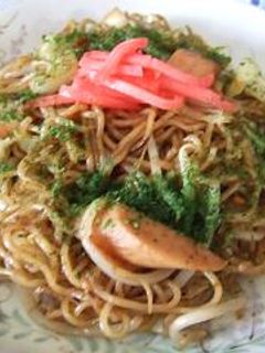 鍋に張り付かせない焼きソバの作り方-レシピのメイン写真