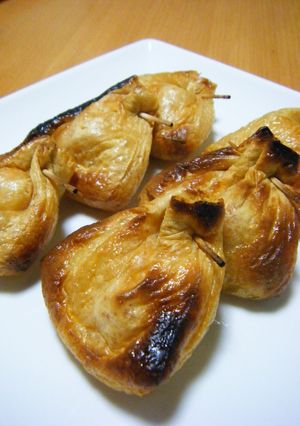 ＊明太もちーずの巾着焼き＊-レシピのメイン写真