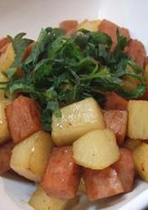 スパムと大根の和風炒め-レシピのメイン写真