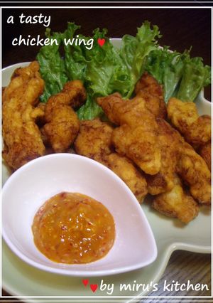 ♥♡ふっくらチキンフリッター♡♥-レシピのメイン写真