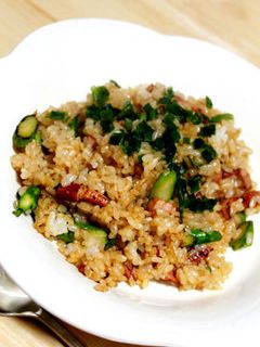 アスパラとベーコンのポン酢チャーハン♪-レシピのメイン写真