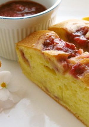 苺ジャムのパウンドケーキ-レシピのメイン写真