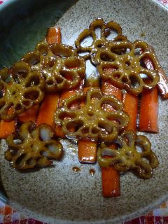 お花れんこんの照り焼きステーキ-レシピのメイン写真