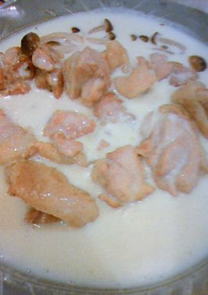チキンフリカッセ<クリームソース>-レシピのメイン写真