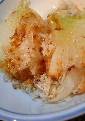 レンチン３分で♪新たまねぎのおかか醤油★-レシピのメイン写真