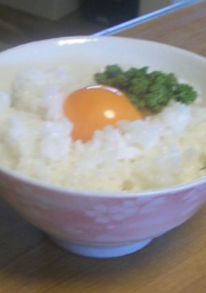 花山椒と卵ご飯-レシピのメイン写真