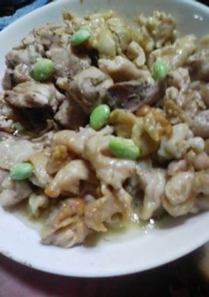 鶏皮の脂で煮る・鶏皮と砂肝のコンフィ-レシピのメイン写真