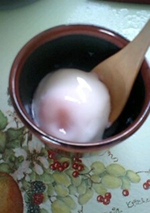 ★レンジで1分温泉卵★-レシピのメイン写真