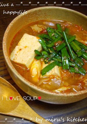 豆腐チゲヽ(*'ω｀*)ﾉ.ﾟ*｡:ﾟ+-レシピのメイン写真