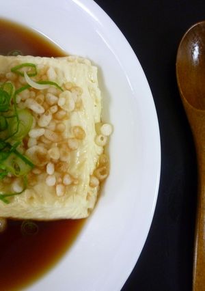 夜食にも★ぶっかけうどんみたいな温奴★-レシピのメイン写真