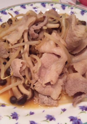 ☆ヘルシー☆豚バラの炒め物♪-レシピのメイン写真