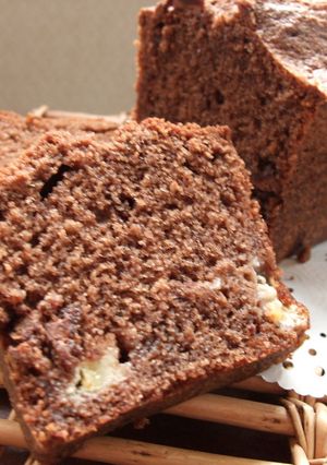 チョコバナナパウンドケーキ-レシピのメイン写真
