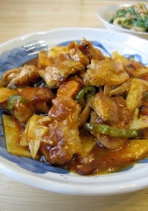鶏ももとたけのこ✿ケチャップ味のあんかけ-レシピのメイン写真