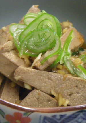 レバーには生醤油-レシピのメイン写真