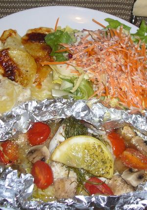 白身魚のホイル焼き-レシピのメイン写真