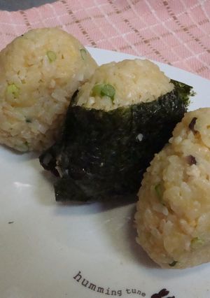 親子おにぎり-レシピのメイン写真