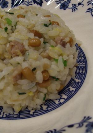 スタミナ納豆チャーハン-レシピのメイン写真