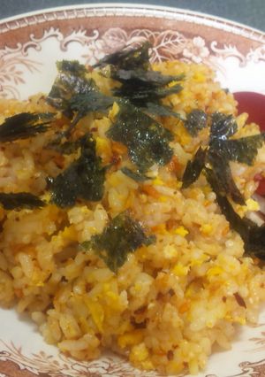 桃屋のラー油を使って簡単マジうま炒飯-レシピのメイン写真