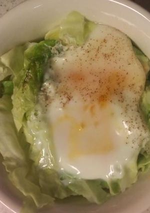 簡単蒸し？キャベツ-レシピのメイン写真