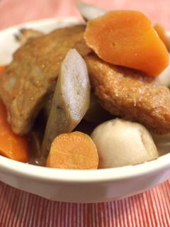 根菜たっぷり♪さつま揚げの煮物-レシピのメイン写真
