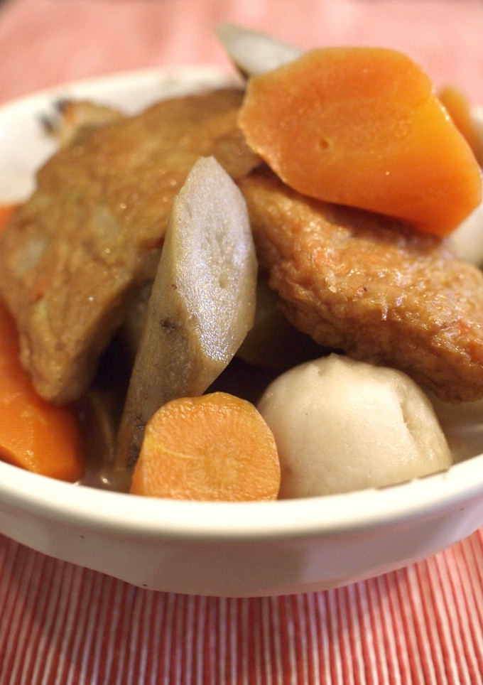 根菜たっぷり♪さつま揚げの煮物-レシピのメイン写真